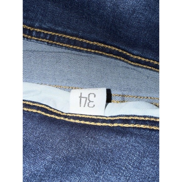 Y2K Urban Outfitters BDG Flare Jeans Size 34 Streetwear Blue Boot Cut NWT - Picture 6 of 8